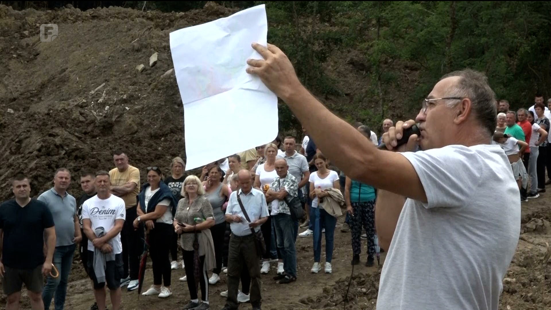 U Bistrici kod Prijedora prosvjedna šetnja zbog rudnika uglja